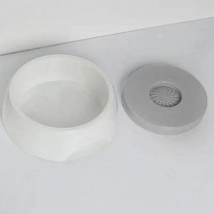 Planet Gates GRAY 1.5L Dog Drinking Water Bowls Floating Non-Wetting Mouth Cat Slow Anti-Overflow Portable Water Feeding Dispenser Large Capacity