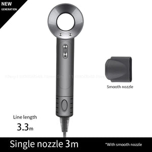 Planet Gates Gray 1 Parts 3.3m / KR Super Professional Hair Dryer Personal Hair Care Styling Negative ion Salon Tool Constant Anion Electric Leafless Hair Dryers