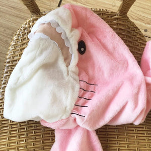 Planet Gates GRAY / 100cm 80/100/140cm Giant Shark skin Plush Toy Soft Plush Shark Skin Semi-finished Coat Fish Pillow Toys Dolll Gift for Kids Child