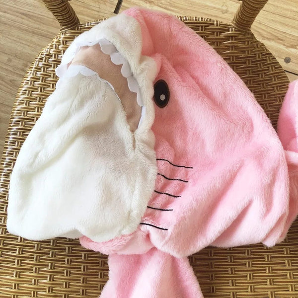 Planet Gates GRAY / 100cm 80/100/140cm Giant Shark skin Plush Toy Soft Plush Shark Skin Semi-finished Coat Fish Pillow Toys Dolll Gift for Kids Child