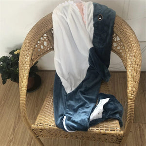 Planet Gates GRAY / 100cm 80/100/140cm Giant Shark skin Plush Toy Soft Plush Shark Skin Semi-finished Coat Fish Pillow Toys Dolll Gift for Kids Child