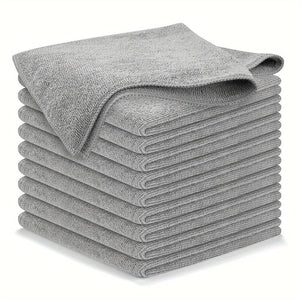 Planet Gates Gray / 10pcs 5/10pcs Microfiber Car Towels Cleaning Cloth For Car