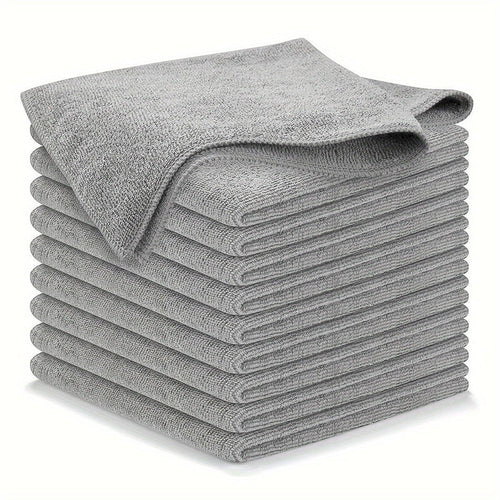 Planet Gates Gray / 10pcs 5/10pcs Microfiber Car Towels Cleaning Cloth For Car