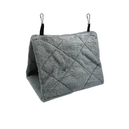 Planet Gates Gray / 17x12x13cm Pet Bird Parrot Cages Warm Bird Hammock Hanging Tent Bed for Bird Sleeping Bird Cage Decoration Accessories Bird House Bird Nest