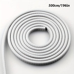 Planet Gates Gray 1Roll 16.4ft Car Door Edge Guards, Rubber Edge Trim Car Door Protector Automotive Door Entry Guard Automotive Trim Car Door Edge Protector