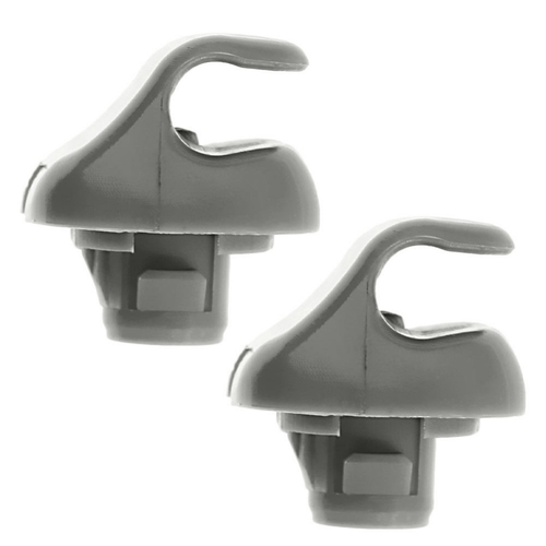 Planet Gates Gray-2pcs Sun Visor Clips 2pcs Sun Visor Clip 88217S01A01ZA For Honda 98-07 Accord 96-04 Civic 07-11 CR-V 03-05 Element
