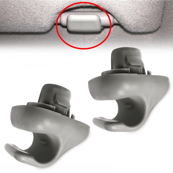 Planet Gates Gray-2pcs Sun Visor Clips 2pcs Sun Visor Clip 88217S01A01ZA For Honda 98-07 Accord 96-04 Civic 07-11 CR-V 03-05 Element