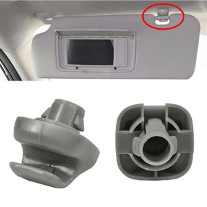 Planet Gates Gray-2pcs Sun Visor Clips 2pcs Sun Visor Clip 88217S01A01ZA For Honda 98-07 Accord 96-04 Civic 07-11 CR-V 03-05 Element