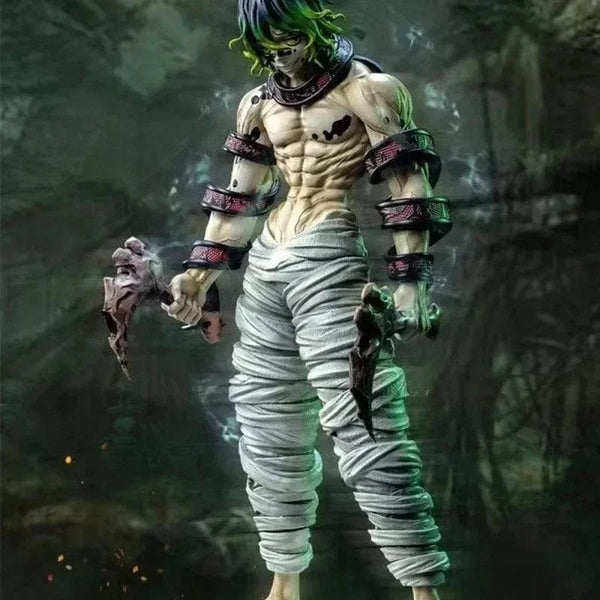 Planet Gates GRAY 30cm Demon Slayer Figures Hantengu Anime Figure Himejima Gyoumei Figurine Kimetsu No Yaiba Tomiokagiyuu Statue Gk Pvc Toys Gift