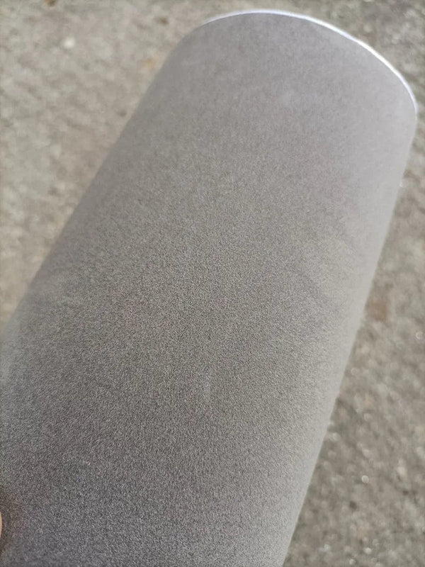 Planet Gates GRAY / 30cmx500cm 50*200cm Premium Quality Velvet Suede Fabric Vinyl Car Wrap Sticker Black Red Self Adhesive Velvet cloth Film For Car Styling