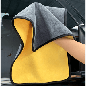 Planet Gates Gray And Yellow / 30x60CM 30x60CM Microfiber Towel Car Microfiber Cloth Wash Towel Microfiber Cleaning Cloth Car Wash Drying Towel Auto Detailing