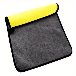 Planet Gates Gray And Yellow / 30x60CM 30x60CM Microfiber Towel Car Microfiber Cloth Wash Towel Microfiber Cleaning Cloth Car Wash Drying Towel Auto Detailing