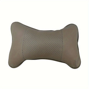 Planet Gates Gray Car Seat Neck Pillow Breathable Auto Head Neck Rest Cushion Relax Neck Support Cervical Headrest Comfortable Soft Car Pillow