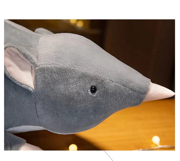 Planet Gates gray / CHINA / 32cm 32cm New Mini Soft Plush Simulation Mouse Plushie Doll Stuffed Rat Plush Animal Toy Mascot Peluche Mouse Doll for Pet