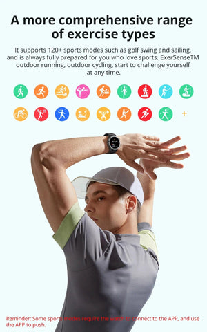 Planet Gates GRAY COLMI M42 Smartwatch 1.43'' AMOLED Display 100 Sports Modes Voice Calling Smart Watch Men Women Military Grade Toughness Watch