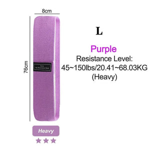 Planet Gates Gray Fitness Resistance Band Buttocks Expansion Fitness Cloth Rubber Band Elastic Expander Suitable For Home Exercise Sport Equipment