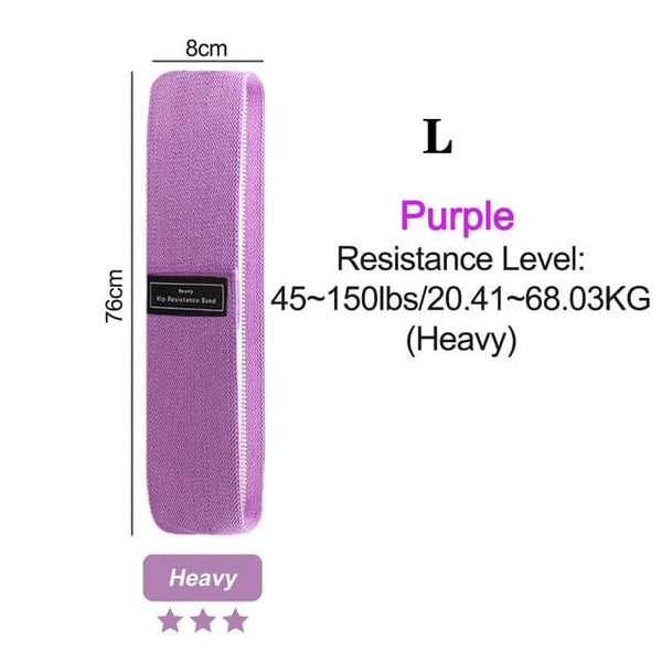 Planet Gates Gray Fitness Resistance Band Buttocks Expansion Fitness Cloth Rubber Band Elastic Expander Suitable For Home Exercise Sport Equipment