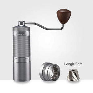 Planet Gates Gray / M New 2024 Coffee Grinder Manual 7 Core Bean Coffee Grinder Espresso Portable External Adjustable Household Turkish Coffee Grinder