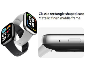 Planet Gates Gray n blue strap / CHINA Global Version Xiaomi Redmi Watch 3 Active 1.83" Display 5ATM Waterproof Bluetooth Phone Call 100+ Sport Modes New Arrivals