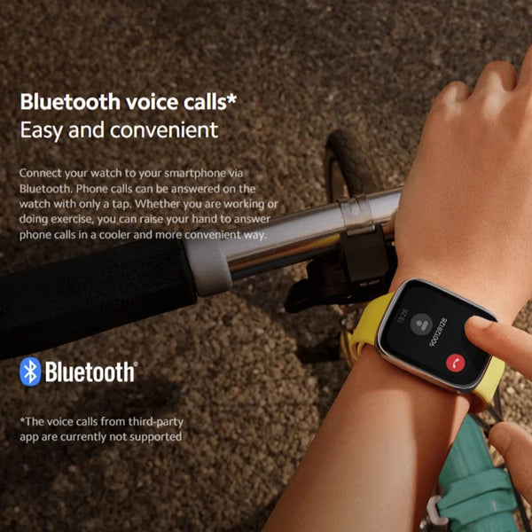 Planet Gates Gray n blue strap / CHINA Global Version Xiaomi Redmi Watch 3 Active 1.83" Display 5ATM Waterproof Bluetooth Phone Call 100+ Sport Modes New Arrivals