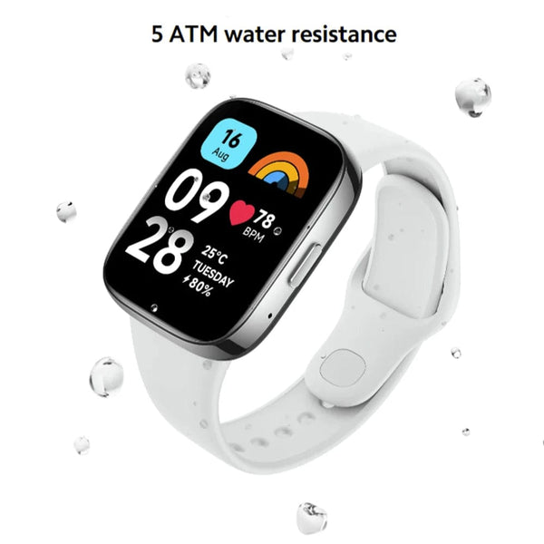 Planet Gates Gray n blue strap / CHINA Global Version Xiaomi Redmi Watch 3 Active 1.83" Display 5ATM Waterproof Bluetooth Phone Call 100+ Sport Modes New Arrivals