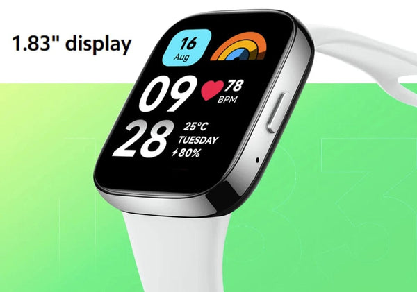 Planet Gates Gray n blue strap / CHINA Global Version Xiaomi Redmi Watch 3 Active 1.83" Display 5ATM Waterproof Bluetooth Phone Call 100+ Sport Modes New Arrivals