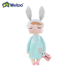 Planet Gates GRAY Original Metoo Doll Full Series Angela Stuffed Doll Curls Angel Fruits Dress Up Wedding Plush Toys Baby Kids Gift