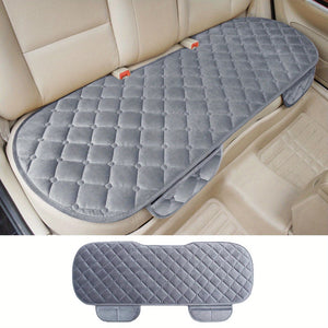 Planet Gates Gray Premium Quality Car Seat Cover - Plush and Comfortable Rear Seat Accessories - 1pc