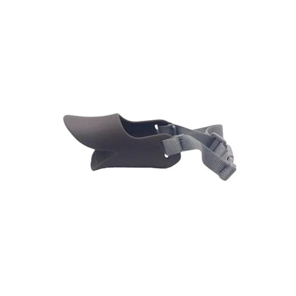 Planet Gates gray / S / CHINA Dog Muzzle Silicone Duck Muzzle Mask for Pet Dogs Anti Bite Stop Barking Small Large Dog Mouth Muzzles Pet Dog Accessories