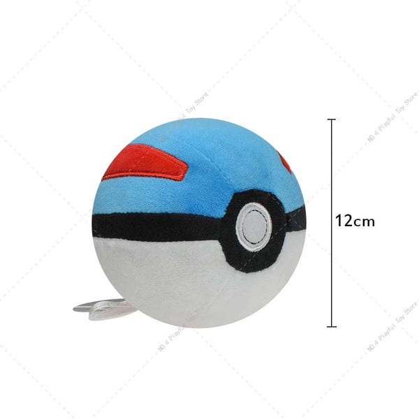 Planet Gates Great Ball 9 Styles Pokemon Plush Toy Poké Ball Ultra Master Ball Strange Ball Dusk Ball Beast Ball Hisuian Ultra Ball Soft Stuffed Toys