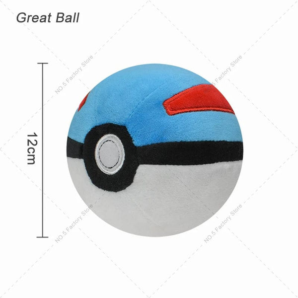 Planet Gates Great Ball 9Styles Pokemon Plush Pokeball Stuffed Toy Master Ball Poke Ball Great Ball Beast Ball Dusk Ball Hisuian Ultra Ball Peluche Doll