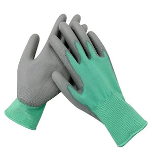 Planet Gates Green-1 Pair 1pair/3pairs/ 6pairs Unisex Gardening Gloves Durable Waterproof Oil Resistant Non-Slip Anti-stab Handwork Protective Gloves