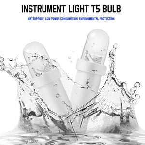 Planet Gates green 10 PCS of T5 1 LED 12V Ceramic Dashboard Gauge Instrument Ceramic Car Auto Side Wedge Light Lamp Bulb