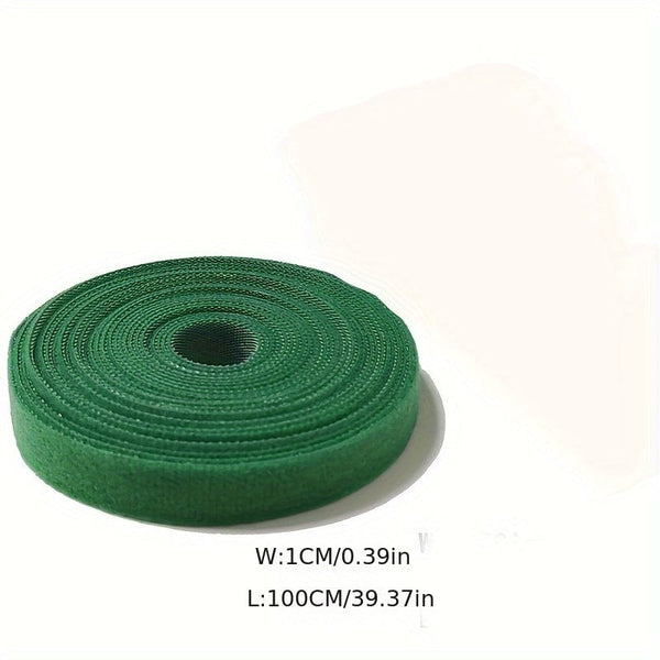 Planet Gates Green 1000MM*1cm 1 Roll, Garden Strap Plant Strap Plant Fixed Branch Strap Forest Branch Strap Winding Line, Gardne Tool Supplies, Garden Plant Supplies