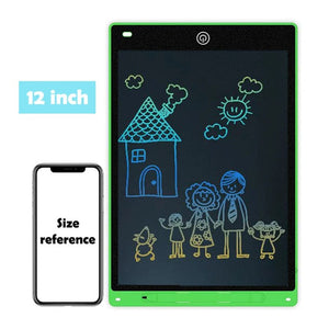 Planet Gates Green-12-Color 8.5/10/12inch Efes Electronic Drawing Board Toys For Children Educational Painting LCD Screen Writing Tablet Baby Kids Toys
