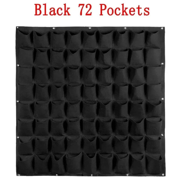 Planet Gates Green 12 Pockets NEW Wall Hanging Pockets Planting Bags Flower Pot Home Garden Grow Bag Garden Planter Vertical Suculentas Plant Pot Home Decor