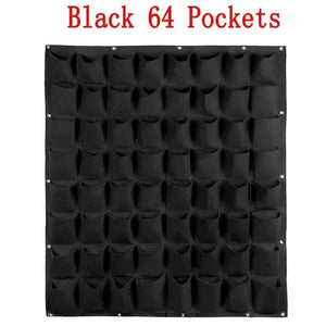 Planet Gates Green 12 Pockets NEW Wall Hanging Pockets Planting Bags Flower Pot Home Garden Grow Bag Garden Planter Vertical Suculentas Plant Pot Home Decor