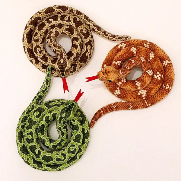 Planet Gates green / 120cm Simulated Python Snake Plush Toy Giant Boa Cobra Long Stuffed Snake Plushie Pillow Children Boys Gift Home Decoration