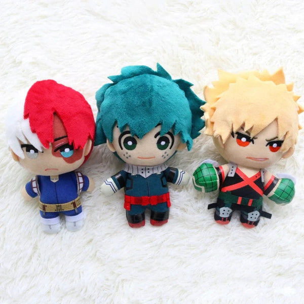 Planet Gates green / 15cm 15CM My Hero Academia Anime Izuku Midoriya Katsuki Bakugou Shouto Todoroki Plush Pendant Toy Soft Plush Doll Gift