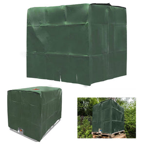 Planet Gates Green / 1pc 1pc IBC Tank Cover 1000L Outdoor Courtyard Ton Bucket Cover Waterproof Dustproof Bucket Cover Heat Insulation IBC Tote Cover For Rain Barrel