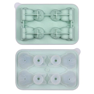 Planet Gates green 1PC 3D Cat Ice Block Mold Easy to Release Silicone Ice Hockey Device Household Kitchen Ice Making Mold Free of BPA