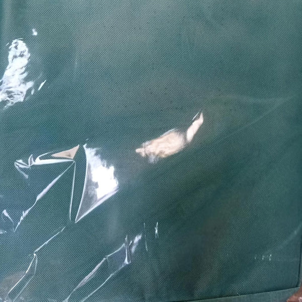 Planet Gates Green 1pc Foldable Storage Box With Steel Frame, Large Capacity Clothes, Trousers, Storage Basket, Car Storage Box