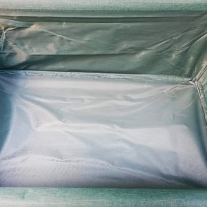 Planet Gates Green 1pc Foldable Storage Box With Steel Frame, Large Capacity Clothes, Trousers, Storage Basket, Car Storage Box