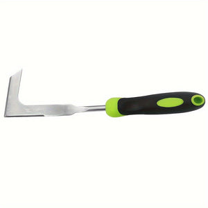 Planet Gates Green 1pc, Gardening Tool Crack Weeder Manual Weeder Sidewalk Crevice Weeding Tool Paver Weed Removal Tool L-Shaped Hook Blade For Cracks Grass Moss Garden Yard Cutting Sod Gaps Between Paving Weeding Tool