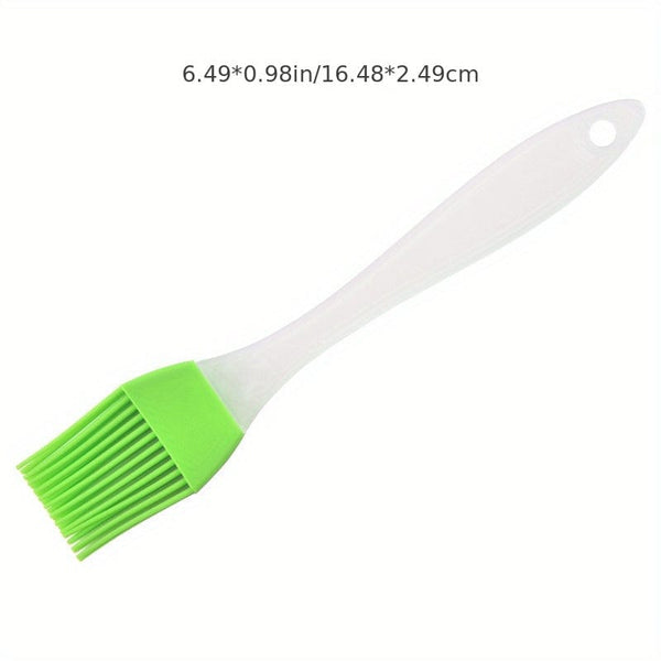 Planet Gates Green 1pc Oil Brush Practical Baking Hair Brush For Pancake Household High Temperature Resistant Non-shedding Grill Brush Kitchen Supplies