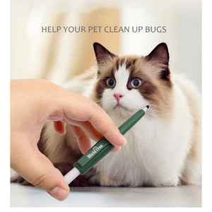 Planet Gates green 1Pc Pet Tick Twist Remover Hook Picker Flea Scratching Extractor Cat Dog Grooming Product Mite Tool Tweezers Pen Louses Pliers