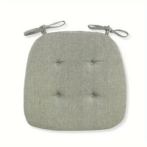 Planet Gates Green 1pc, Solid Color Chair Cushion, Anti-slip Stool Cushion, Anti-fouling Chair Mat, Four Seasons Universal Home Dining Chair Pad, Home Supplies