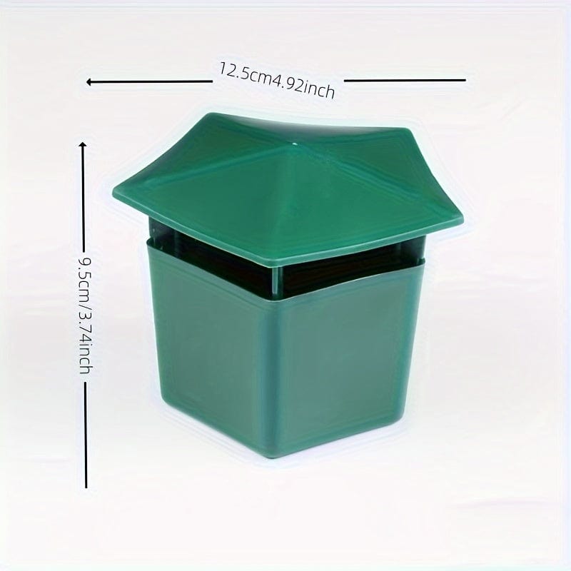 Planet Gates Green 1pc, The Snail Lure Trap Cage Is An Insect Trap For Garden Crawling Animals And Vegetable Gardens Made Of Plastic Insect Traps