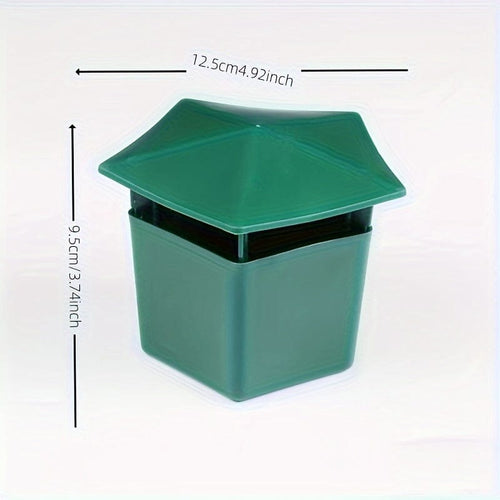 Planet Gates Green 1pc, The Snail Lure Trap Cage Is An Insect Trap For Garden Crawling Animals And Vegetable Gardens Made Of Plastic Insect Traps