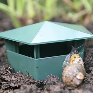 Planet Gates Green 1pc, The Snail Lure Trap Cage Is An Insect Trap For Garden Crawling Animals And Vegetable Gardens Made Of Plastic Insect Traps
